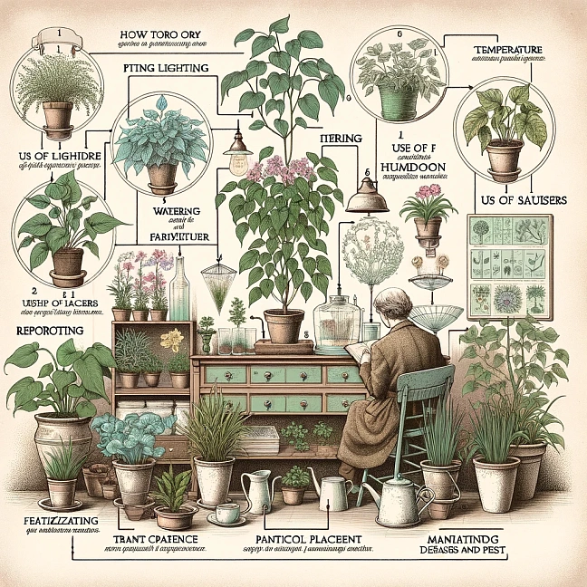 Десять правил выращивания растений в доме